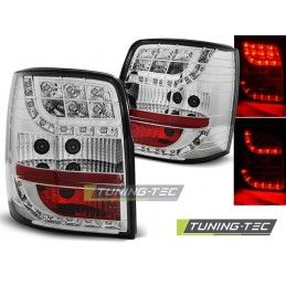 LED TAIL LIGHTS CHROME fits VW PASSAT B5 96-00 VARIANT, Passat B5 96-05