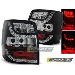 LED TAIL LIGHTS BLACK fits VW PASSAT B5 96-00 VARIANT, Passat B5 96-05