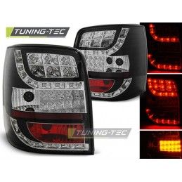 LED TAIL LIGHTS BLACK LED INDICATOR fits VW PASSAT B5 96-00 VARIANT, Passat B5 96-05