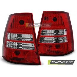 TAIL LIGHTS RED WHITE fits VW GOLF 4 / BORA 99-06 VARIANT, Golf 4