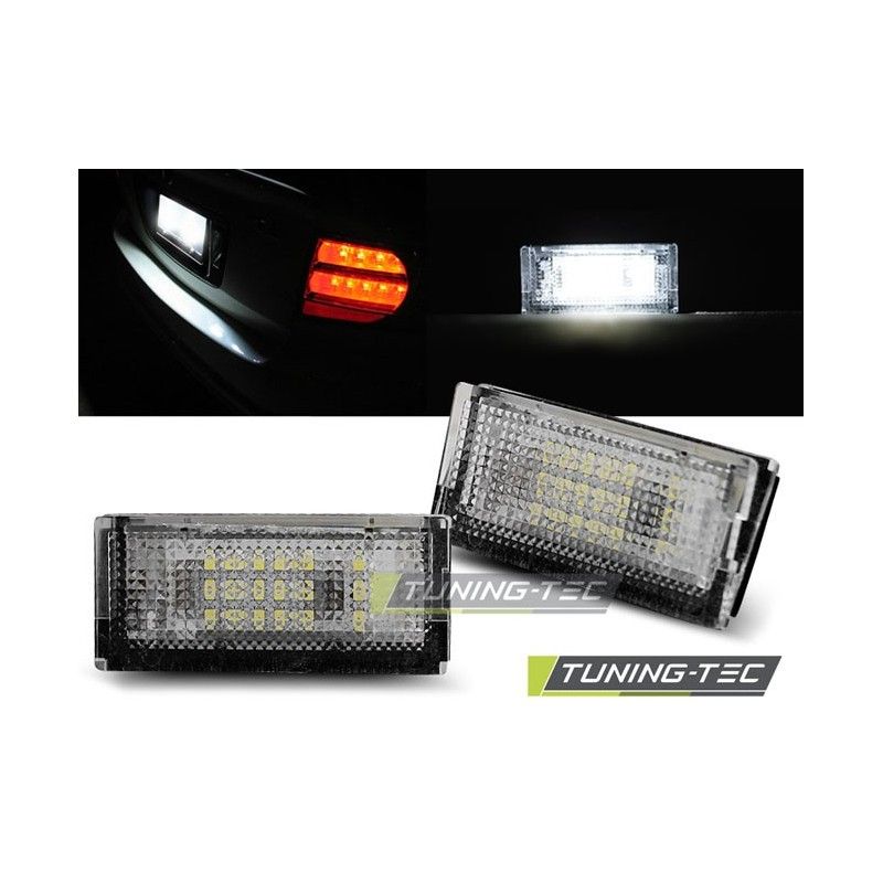 LICENSE LED LIGHTS fits BMW E46 SEDAN / TOURING 05.98-03.05, Serie 3 E46 Berline/Touring