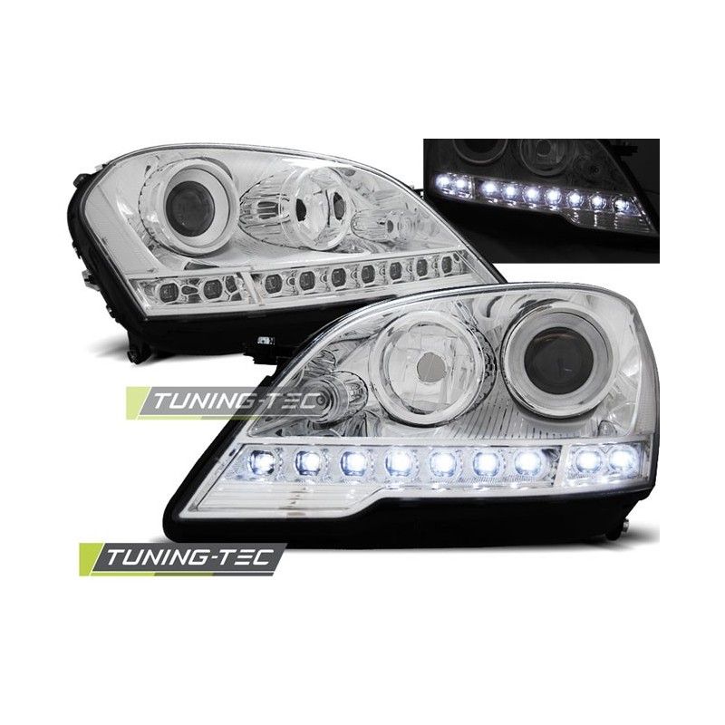 HEADLIGHTS DAYLIGHT CHROME fits MERCEDES W164 ML M-KLASA 08-, ML W164