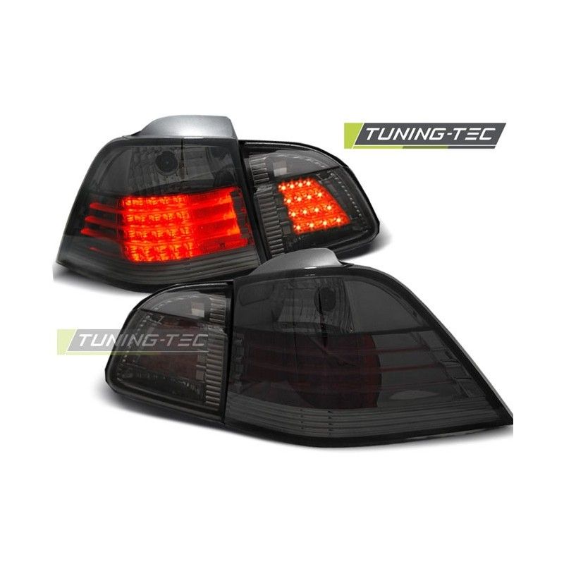 LED TAIL LIGHTS SMOKE fits BMW E61 04-03.07, Eclairage Bmw