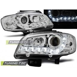 HEADLIGHTS DAYLIGHT CHROME fits SEAT IBIZA/CORDOBA 09.99-03.02, Ibiza 6K 93-02