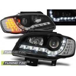 HEADLIGHTS DAYLIGHT BLACK fits SEAT IBIZA/CORDOBA 09.99-03.02, Ibiza 6K 93-02