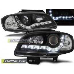 HEADLIGHTS DAYLIGHT BLACK fits SEAT IBIZA/CORDOBA 09.99-03.02, Ibiza 6K 93-02