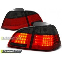 LED TAIL LIGHTS RED SMOKE fits BMW E61 04-03.07 , Eclairage Bmw