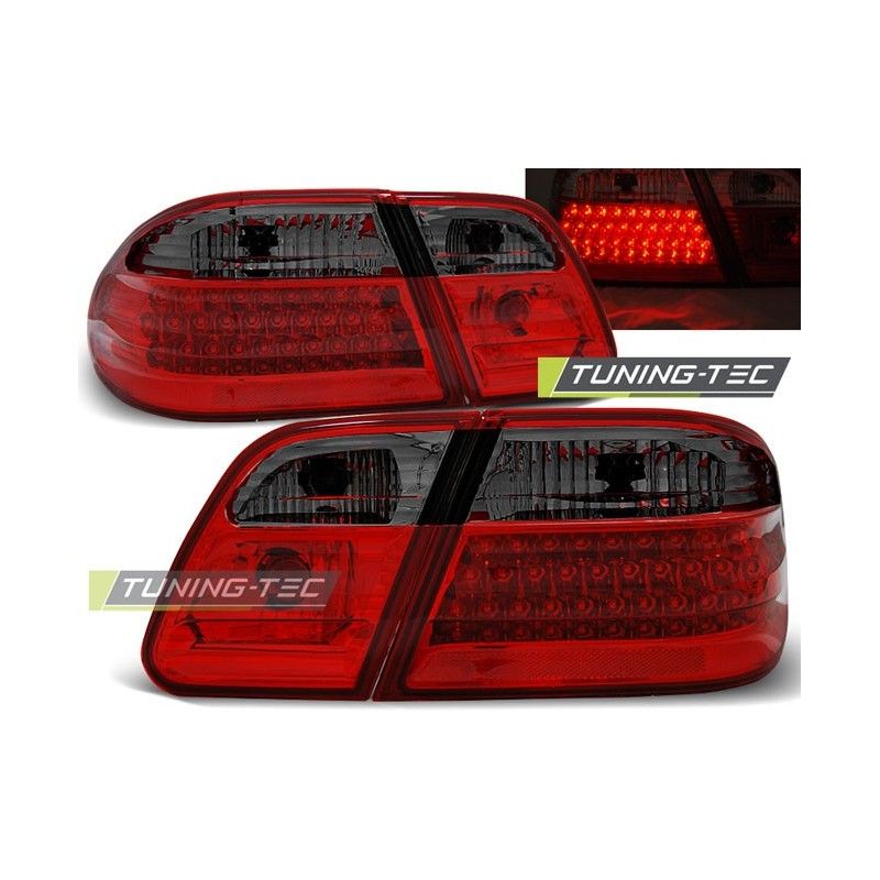 LED TAIL LIGHTS RED SMOKE fits MERCEDES W210 95-03.02, Classe E W210