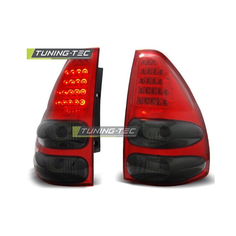 TOYOTA LAND CRUISER 120 03-09 RED SMOKE LED, Land Cruiser