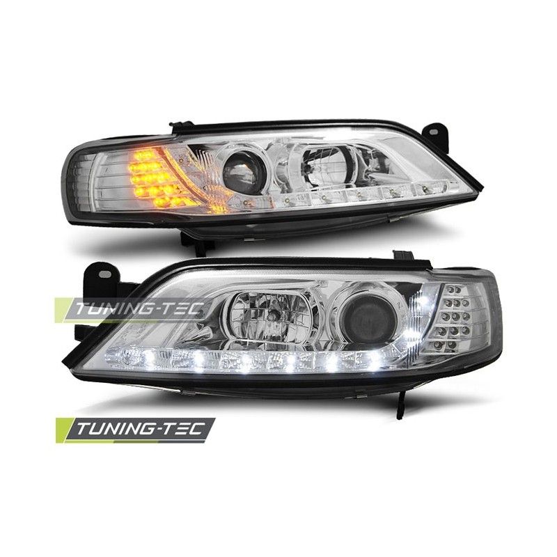 OPEL VECTRA B 11.96-12.98 DAYLIGHT CHROME LED INDICATOR, Eclairage Opel