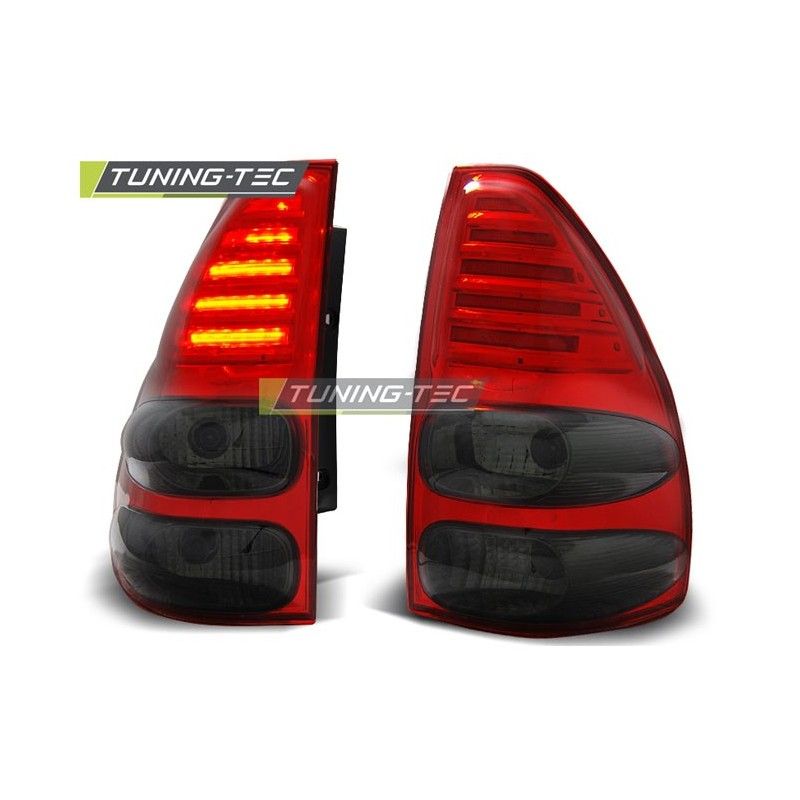 TOYOTA LAND CRUISER 120 03-09 RED SMOKE LED, Land Cruiser