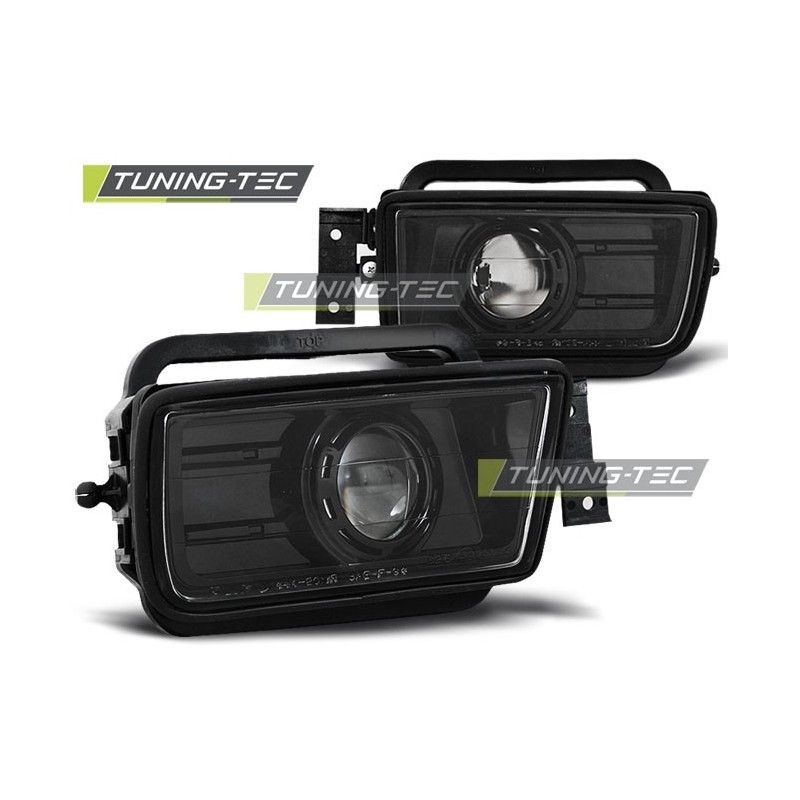 FOG LIGHTS BLACK fits BMW E34 02.88-12.95, Serie 5 E34