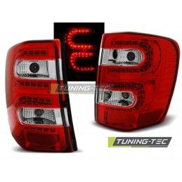 CHRYSLER JEEP GRAND CHEROKEE 99-05.05 RED WHITE LED, Eclairage Jeep