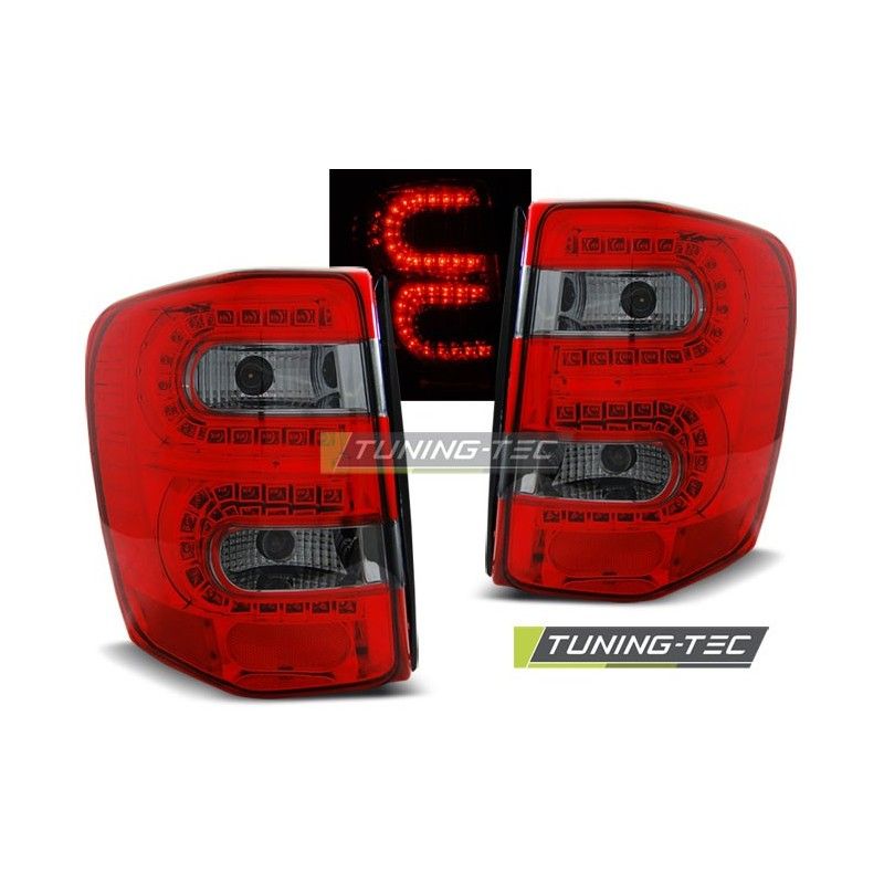 CHRYSLER JEEP GRAND CHEROKEE 99-05.05 RED SMOKE LED, Eclairage Jeep