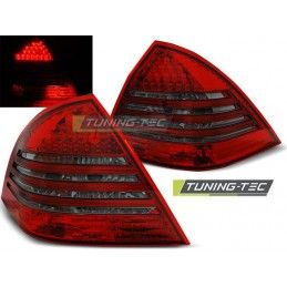LED TAIL LIGHTS RED SMOKE fits MERCEDES C-KLASA W203 SEDAN 00-04, Classe C W203