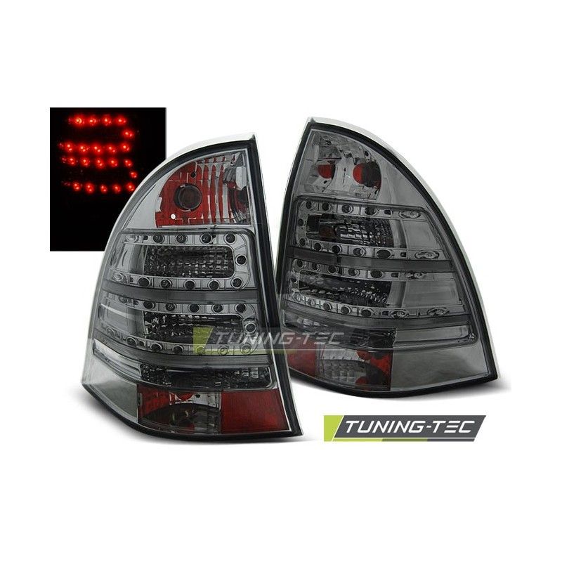 LED TAIL LIGHTS SMOKE fits MERCEDES C-KLASA W203 KOMBI 00-07, Classe C W203