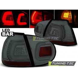 LED BAR TAIL LIGHTS SMOKE fits VW GOLF 5 10.03-09, Golf 5