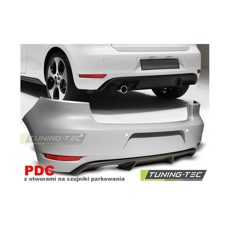 REAR BUMPER SPORT SINGLE PDC fits VW GOLF 6, golf 6