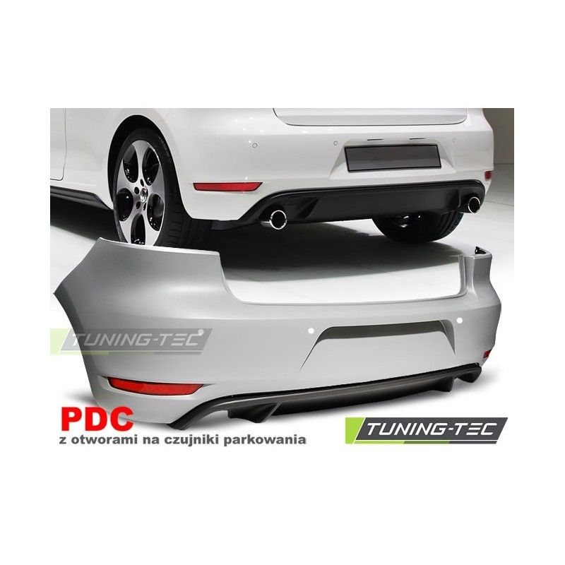 REAR BUMPER SPORT TWIN PDC fits VW GOLF 6, golf 6