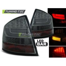 LED BAR TAIL LIGHTS SMOKE fits SKODA OCTAVIA II SEDAN 04-12, Octavia II 04-13