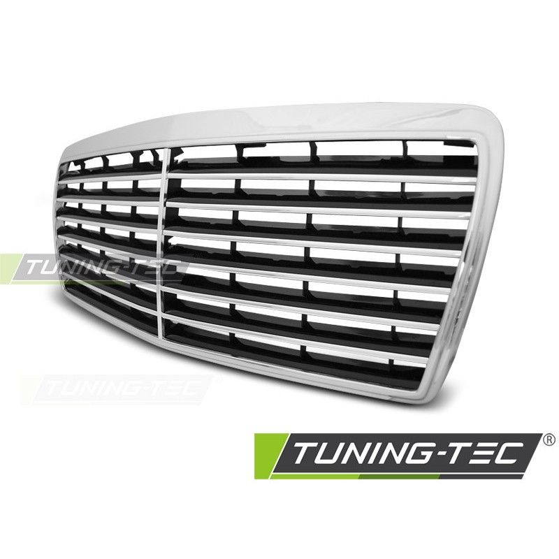 GRILLE CHROME fits MERCEDES W124 E-KLASA 05.93-06.95, Classe E W124