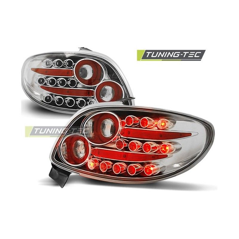 PEUGEOT 206 10.98- CHROME LED, 206