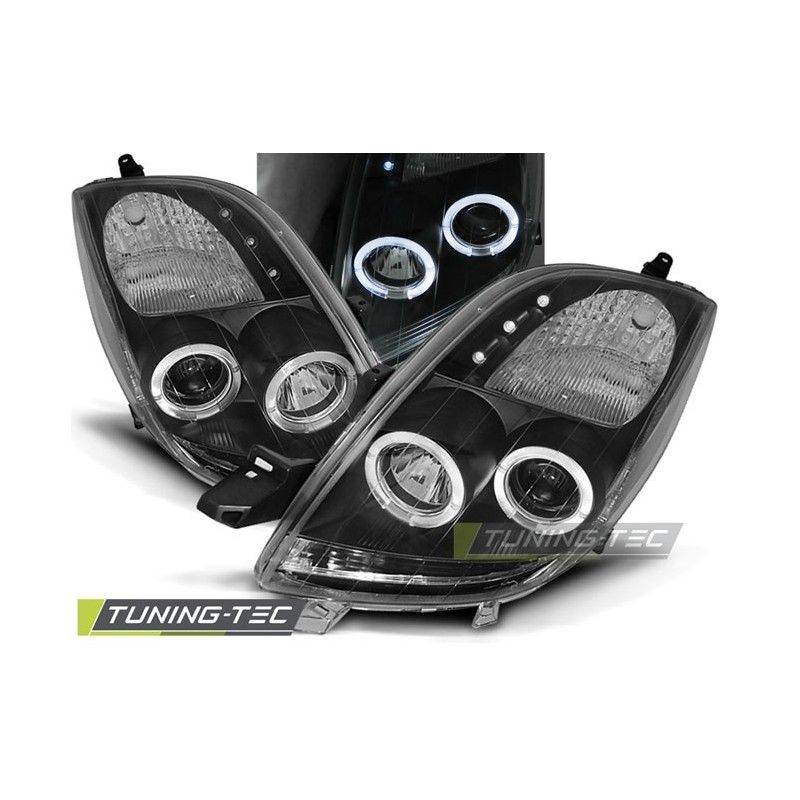 TOYOTA YARIS 06-09 ANGEL EYES BLACK, Yaris