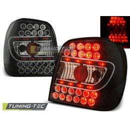 LED TAIL LIGHTS BLACK fits VW POLO 6N 10.94-09.99, Polo III 6N/6N2 94-01