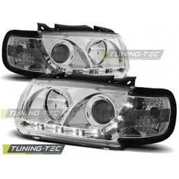 HEADLIGHTS DAYLIGHT CHROME fits VW POLO 6N 10.94-09.99 HATCHBACK, Polo III 6N/6N2 94-01