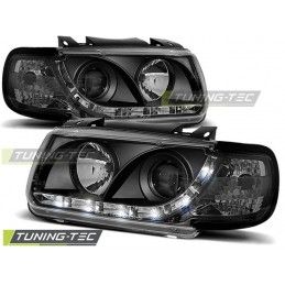 HEADLIGHTS DAYLIGHT BLACK fits VW POLO 6N 10.94-09.99 HATCHBACK, Polo III 6N/6N2 94-01