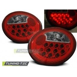 LED TAIL LIGHTS RED WHITE fits VW NEW BEETLE 10.98-05.05, New Beetle
