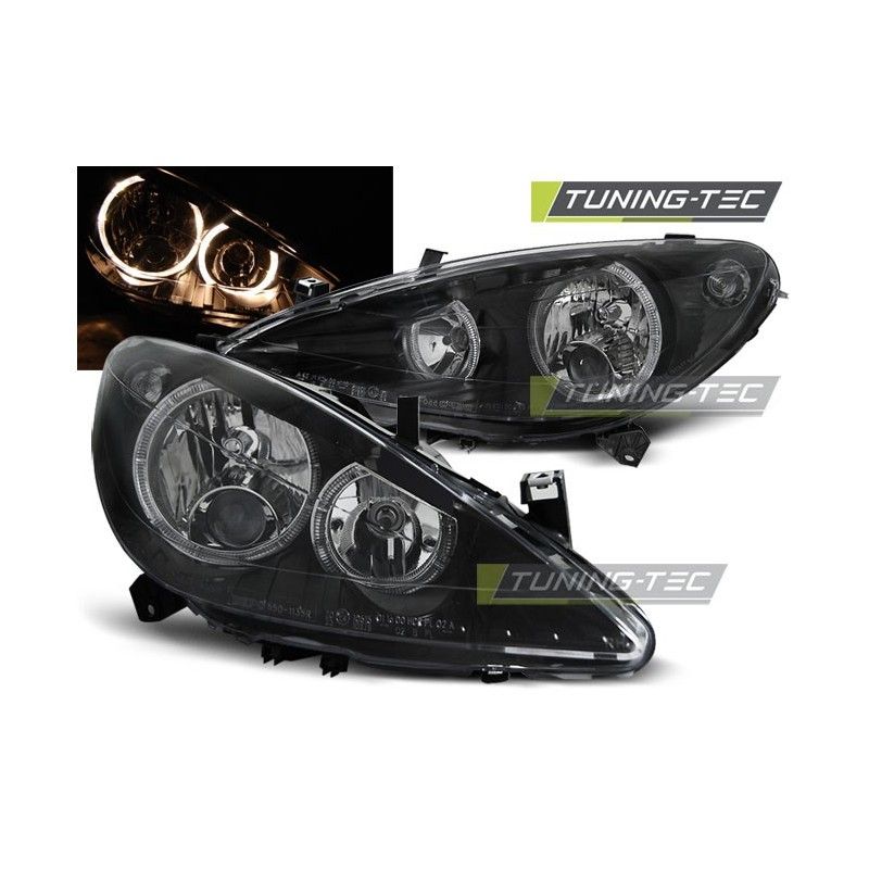 PEUGEOT 307 04.01-06.05 ANGEL EYES BLACK, 307