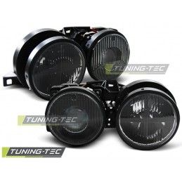 HEADLIGHTS BLACK fits BMW E30 11.82-06.94, Serie 3 E30