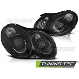 HEADLIGHTS BLACK fits MERCEDES CLK W209 03-10, Clk W209