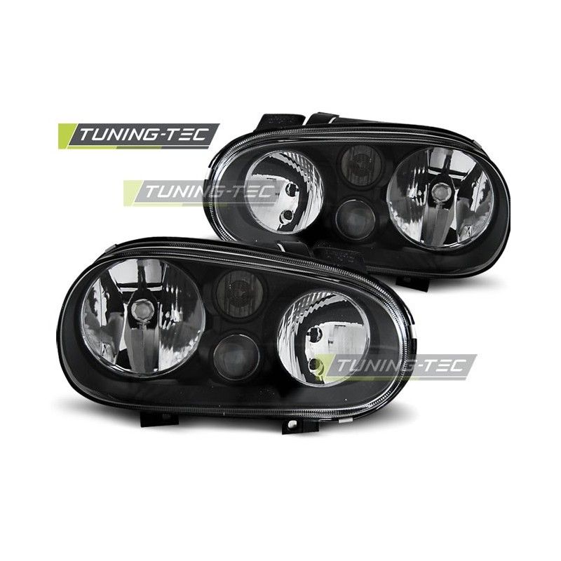 HEADLIGHTS BLACK fits VW GOLF 4 09.97-09.03, Golf 4