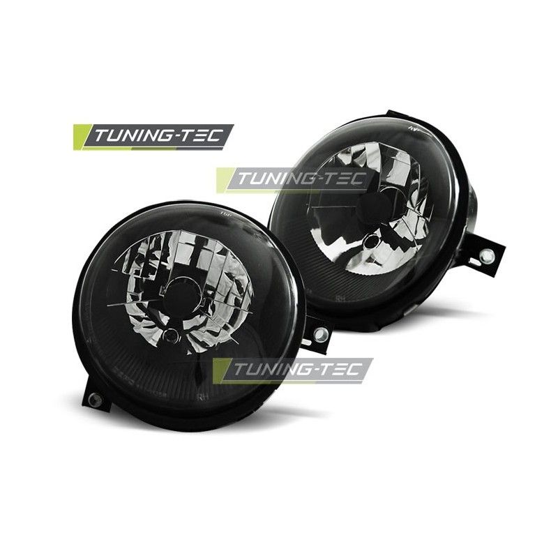 HEADLIGHTS BLACK fits VW LUPO 98-05 , Eclairage Volkswagen