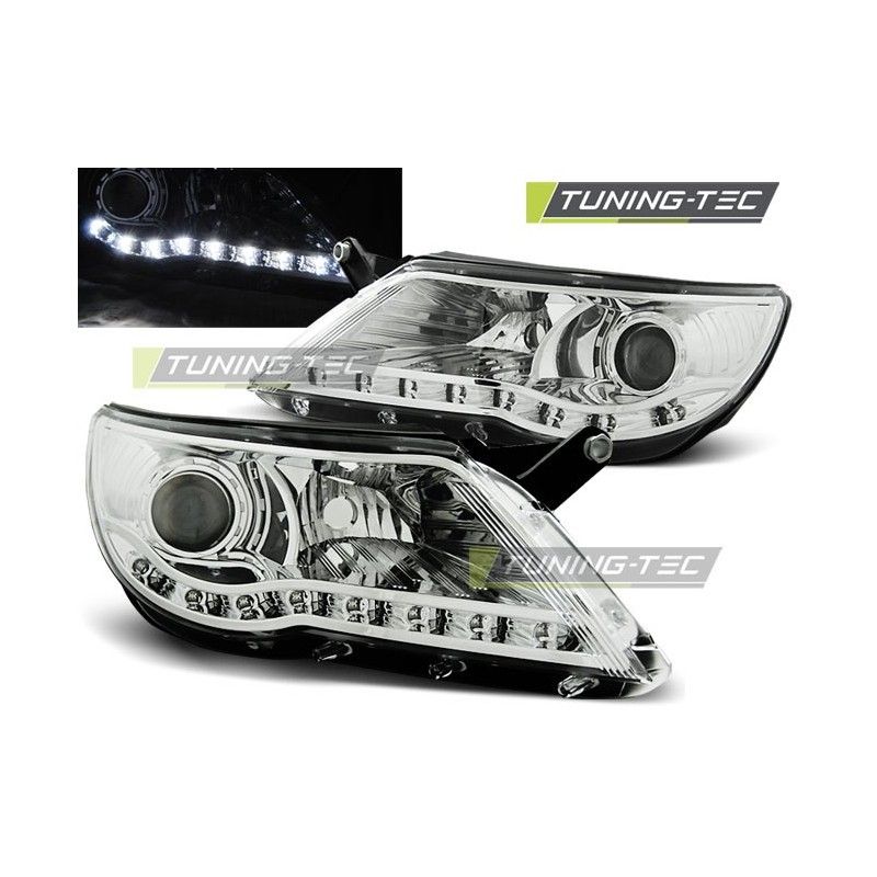 HEADLIGHTS DAYLIGHT CHROME fits VW TIGUAN 10.07-11, Tiguan