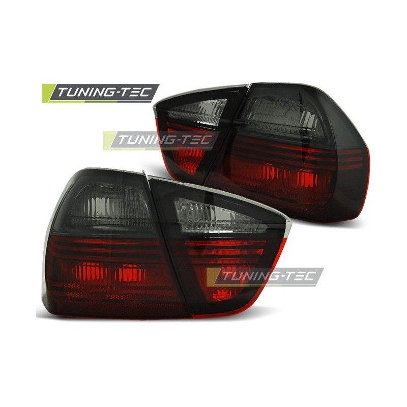 TAIL LIGHTS RED SMOKE fits BMW E90 03.05-08.08, Serie 3 E90/E91