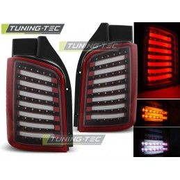 LED TAIL LIGHTS RED WHITE fits VW T5 04.03-09 / 10-15, T5