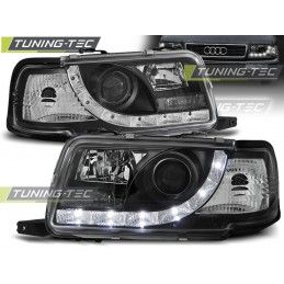 HEADLIGHTS DAYLIGHT BLACK fits AUDI 80 B4 09.91-04.96, 80