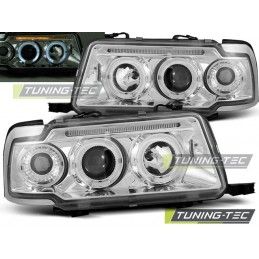 HEADLIGHTS ANGEL EYES CHROME fits AUDI 80 B4 09.91-04.96, 80