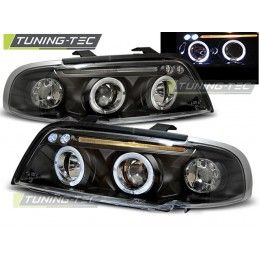 HEADLIGHTS ANGEL EYES BLACK fits AUDI A4 11.94-12.98, A4 B5 94-01