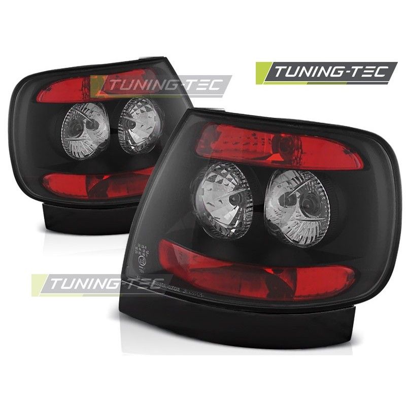 TAIL LIGHTS BLACK fits AUDI A4 11.94-09.00, A4 B5 94-01