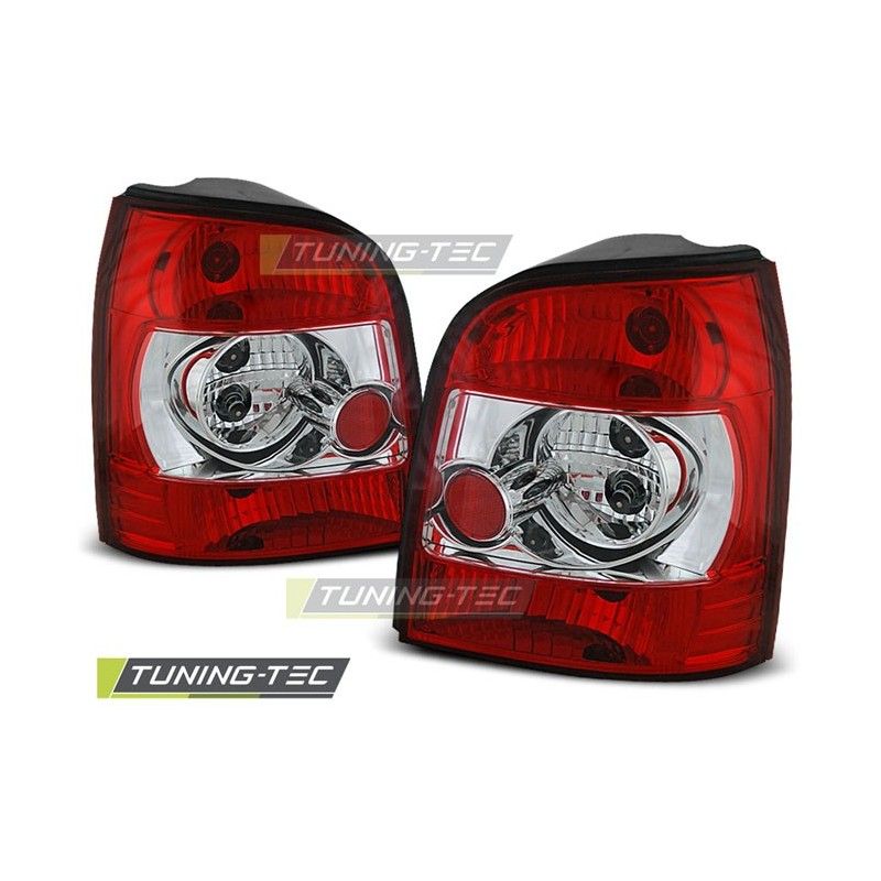 TAIL LIGHTS RED WHITE fits AUDI A4 11.94-01 AVANT, A4 B5 94-01