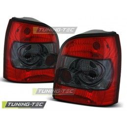 TAIL LIGHTS RED SMOKE fits AUDI A4 11.94-01 AVANT, A4 B5 94-01