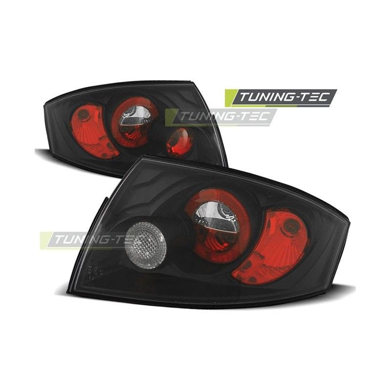 TAIL LIGHTS BLACK fits AUDI TT 99-06, TT 8N 98-06