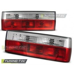 TAIL LIGHTS RED WHITE fits BMW E30 11.82-08.87, Serie 3 E30