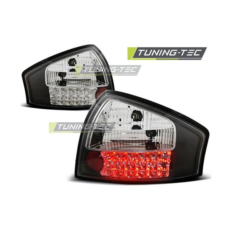 LED TAIL LIGHTS BLACK fits AUDI A6 05.97-05.04, A6 4B C5 97-04