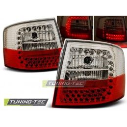 LED TAIL LIGHTS RED WHITE fits AUDI A6 05.97-05.04 AVANT, A6 4B C5 97-04