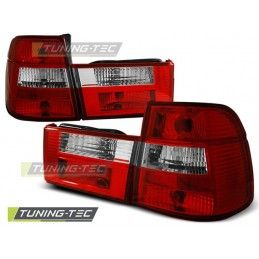 TAIL LIGHTS RED WHITE fits BMW E34 91-96 TOURING, Serie 5 E34